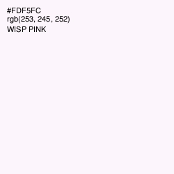 #FDF5FC - Wisp Pink Color Image